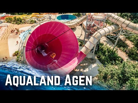 Aqualand Agen in Frankreich - Alle Rutschen!
