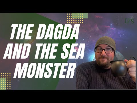 The Dagda and the Sea Monster  - Jon O'Sullivan -  Irish Pagan School