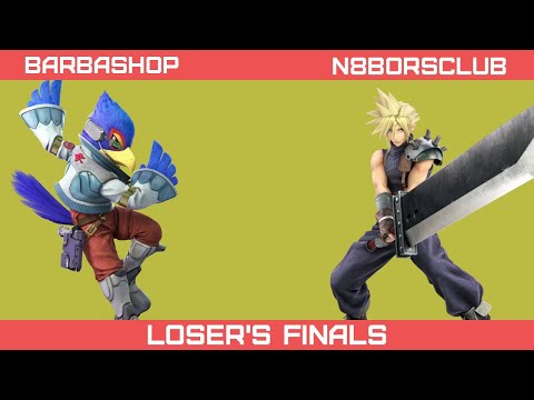 Barbashop (Falco) vs N8borsclub (Chrom, Cloud, Piranha Plant) - Flashback Fightclub [231]
