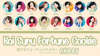 Download lagu AKB48 'KOI SURU FORTUNE COOKIE' LYRICS (AKB48 '恋するフォーチュンクッキー' 歌詞) | Color Coded Lyrics KAN_ROM_ENG mp3 Download lagu AKB48 'KOI SURU FORTUNE COOKIE' LYRICS (AKB48 '恋するフォーチュンクッキー' 歌詞) | Color Coded Lyrics KAN_ROM_ENG mp3