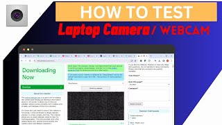 How To Test Laptop Camera or Webcam (2025)