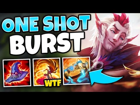 FULL AP RAKAN MID IS ACTUALLY NOT FAIR! ONE SHOT BURST ON REPEAT - League of Legends
