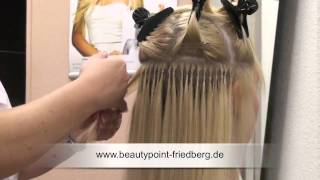 preview picture of video 'Haarverlängerung Beautypoint'