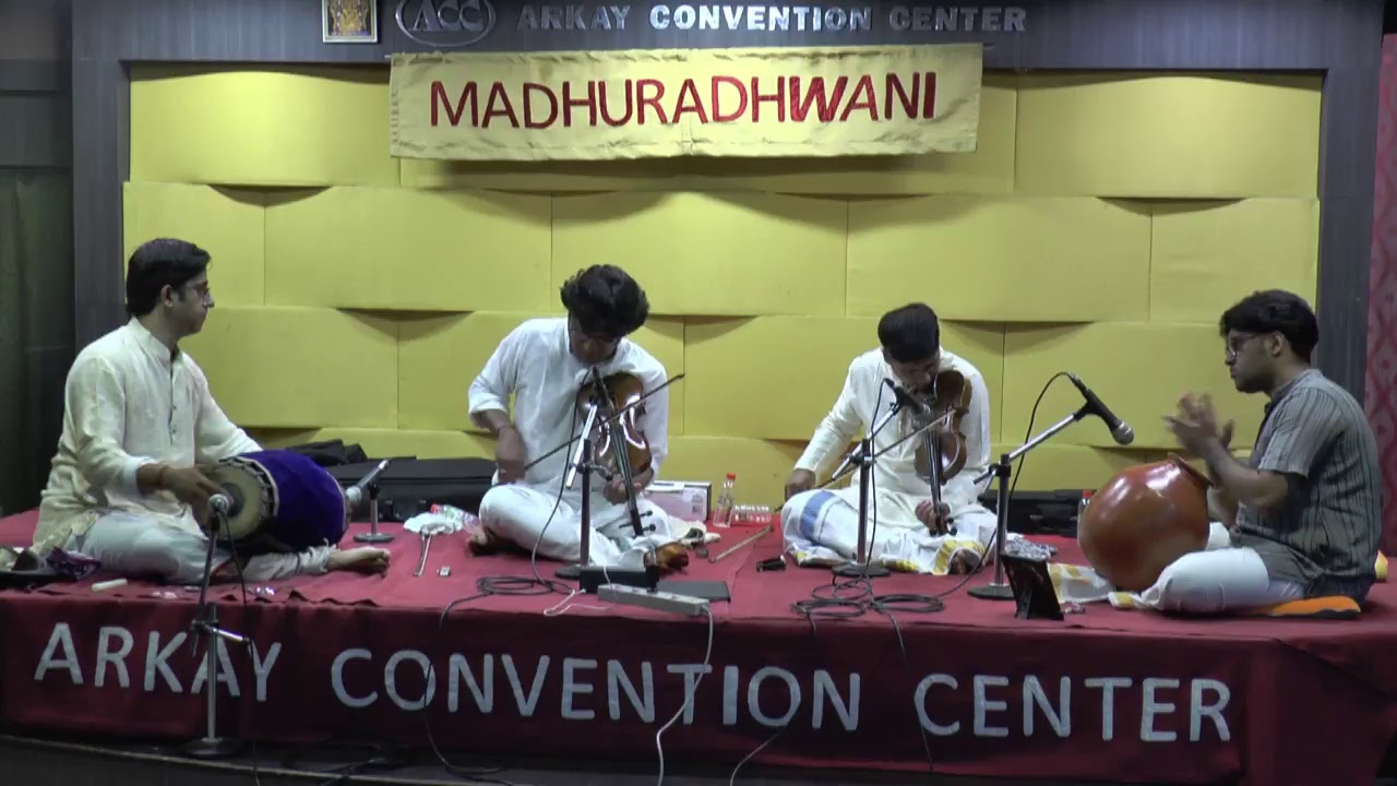 Madhuradhwani-B U Ganesh  Prasad &, B K  Raghu Violin Duet