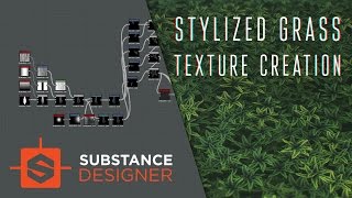 Stylized Grass texture creation | Substance Designer