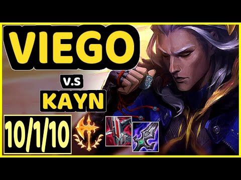 NAPPON (VIEGO) vs KAYN - 10/1/10 KDA JUNGLE GAMEPLAY - BR Ranked MASTER