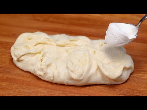 Add sour cream to the flour and all your friends will ask for this recipe! So fluffy and delicious