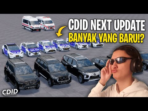 INFORMASI BANYAK MOBIL BARU DI CDID UPDATE - Car Driving Indonesia Update Information (Roblox)