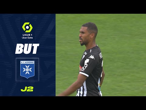 But Cédric HOUNTONDJI (10' csc - AJA) AJ AUXERRE - ANGERS SCO (2-2) 22/23