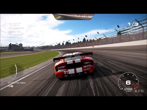 GRID (2019) - Indianapolis (Oval Circuit) - Gameplay (PC HD) [1080p60FPS]