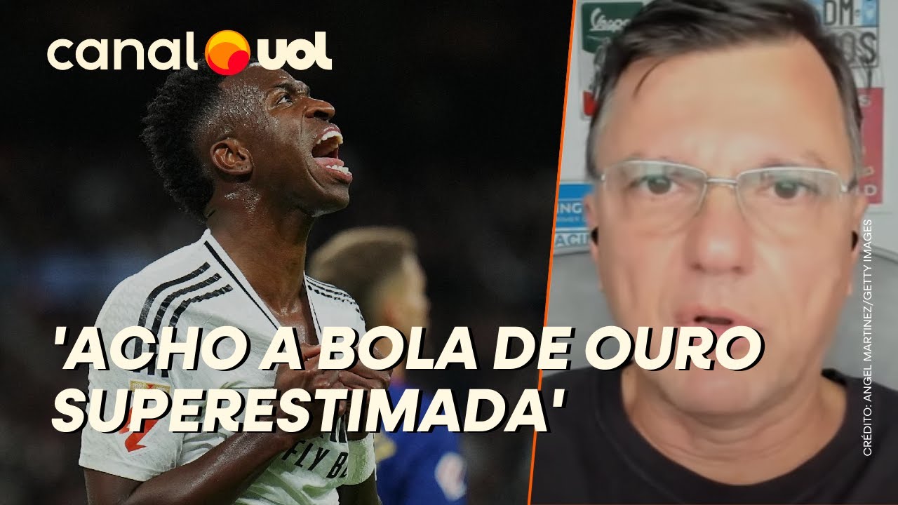 MAURO CEZAR: SE O VINICIUS JR. NÃO GANHOU A BOLA DE OURO, AZAR DA BOLA DE OURO