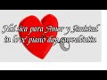 Música Para Amor Y Amistad In Love Piano Day San Valentin