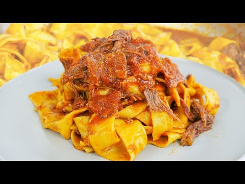 How to Make the ULTIMATE Short Rib Ragu (Fall Off The Bone Tender!)