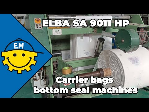 ELBA SA 9011 HP | Carrier bags bottom seal machines