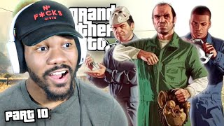 THE MERRYWEATHER HEIST! (First Playthrough) | Grand Theft Auto V - Part 10