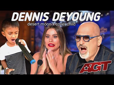 Agt The jury smiled when they heard this child's voice singing Dennis Deyoung song so well