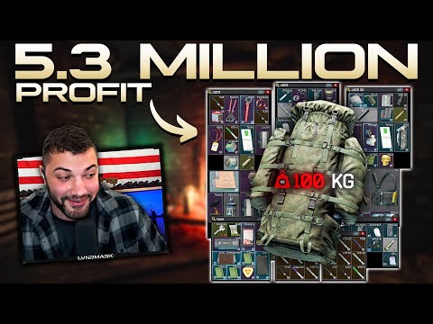 5.3 Million Rouble Full Labyrinth Wipe - 100Kg of Loot!