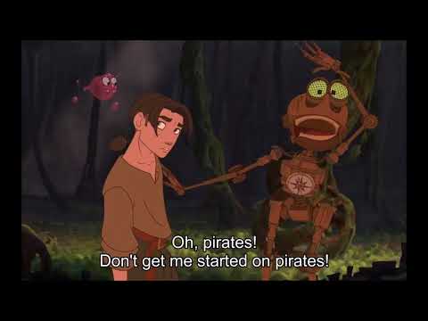 Planeta do Tesouro - Jim encontra B.E.N