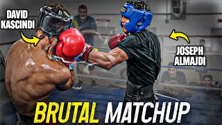 THAT HURT! 😳 Amateur Boxers Have BRUTAL Showdown in Sparring!