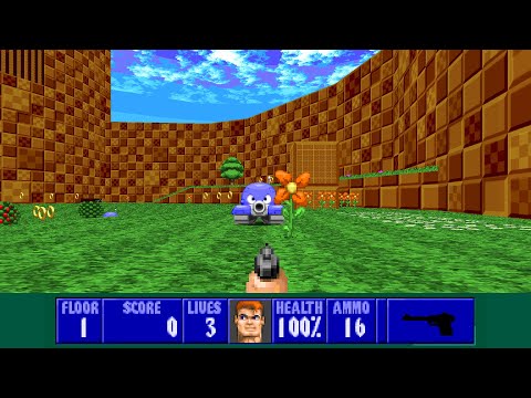 Sonic Robo Blast 2 - William "B.J." Blazkowicz