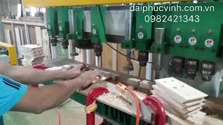 Máy khoan đứng nhiều đầu tự động