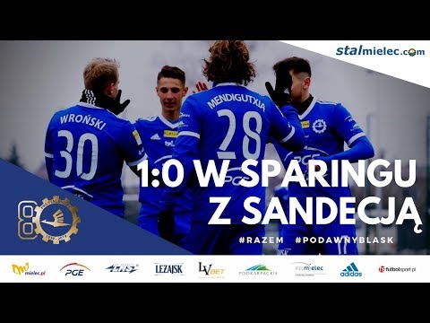 TV Stal: PGE FKS Stal Mielec - Sandecja 1:0 [SPARING]