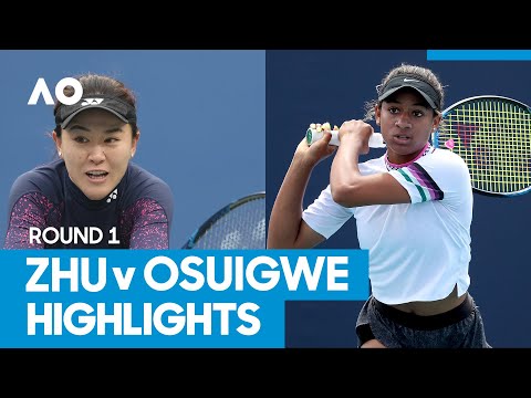 Lin Zhu vs Whitney Osuigwe Match Highlights (1R) | Australian Open 2021