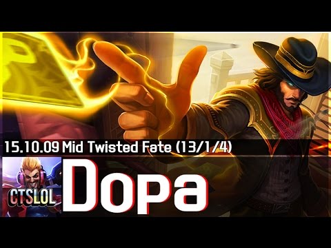 450. Dopa - 트위스티드 페이트 하이라이트 / Twisted Fate Highlights