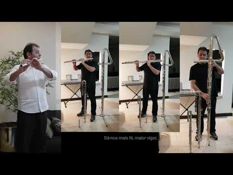 Hino 184 CCB - Quarteto de Flautas