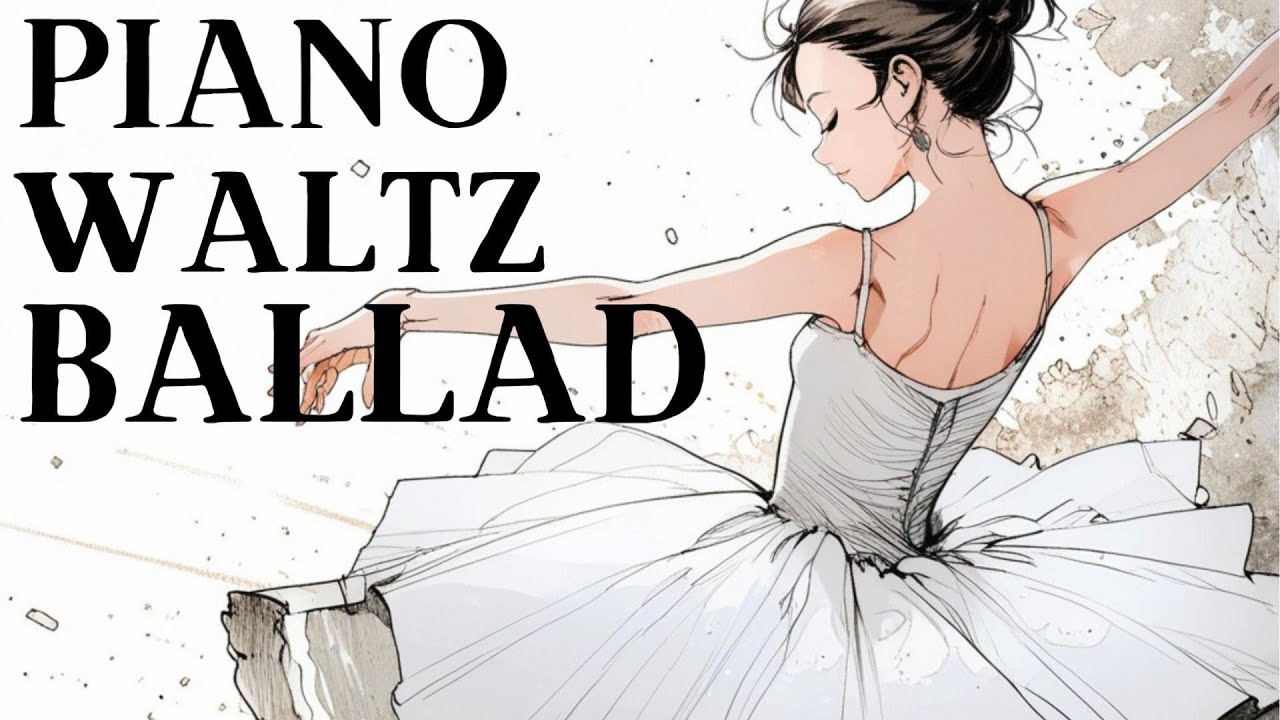 【LO-FI BGM】Soothing Lofi Ballad & Waltz Piano | Perfect Ambience for Study & Chill #relaxing #sleep