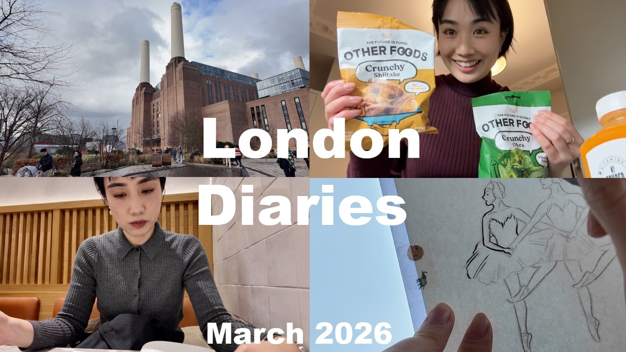 ロンドンに住むイラストレーター、春っぽいロンドンの１週間