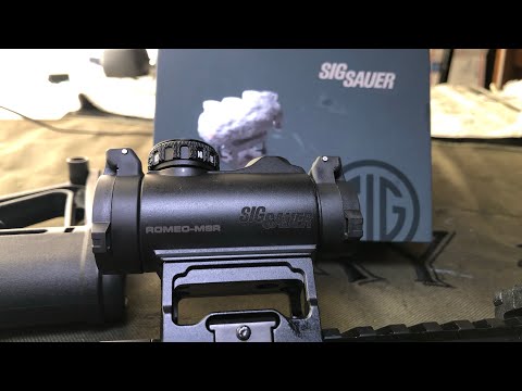 Product Review: Sig Sauer MSR AR-15 Red Dot 2020-07-04