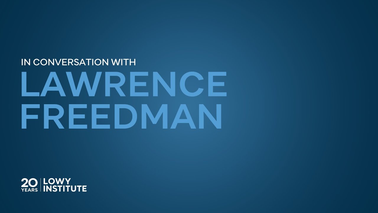 In Conversation with Sir Lawrence Freedman