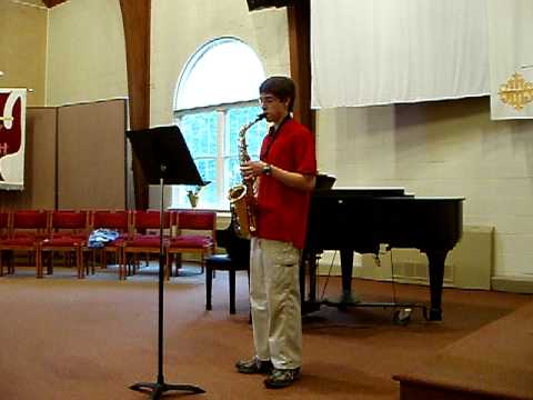 Sonata #1 by Garland Anderson - Alto Sax
