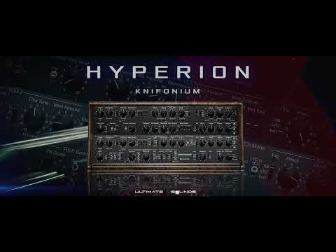 Knif Audio : Knifonium Synthesizer • HYPERION Vol.1 🎛️ Custom Presets
