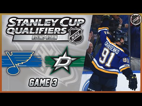 NHL STANLEY CUP ROUND ROBIN 🏒 St. Louis Blues - Dallas Stars ★ Prediction I 4K
