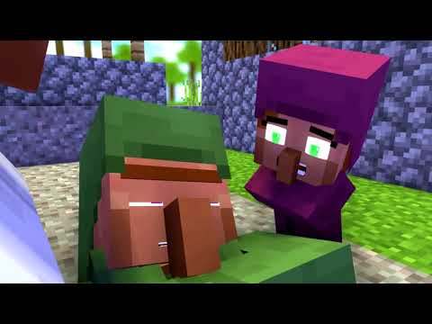 Villager Life FULL SERIES (All Seasons Movie) - Minecraft Animation