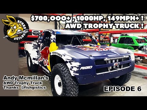 $700,000+ AWD Trophy Truck for Andy McMillin — Mason Motorsports | Burro Builds