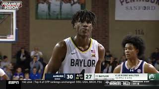 Ja’Kobe Walter 28 PTS 6 REBS in NCAA DEBUT vs Auburn