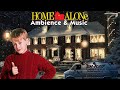 Home Alone 🏠 Christmas Party Ambience & Music | Christmas Oldies Music From Another Room w/ chatter
