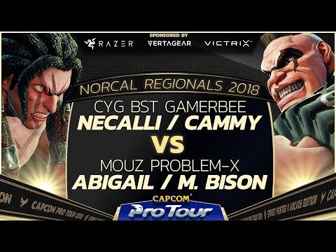 CYG BST | GamerBee (Necalli) vs. MOUZ | Problem-X (Abigail) - Top 16 - NCR 2018 - SFV - CPT 2018