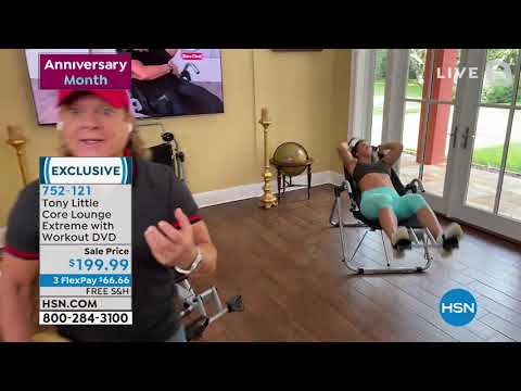 Tony Little Core Lounge Extreme with Workout DVD