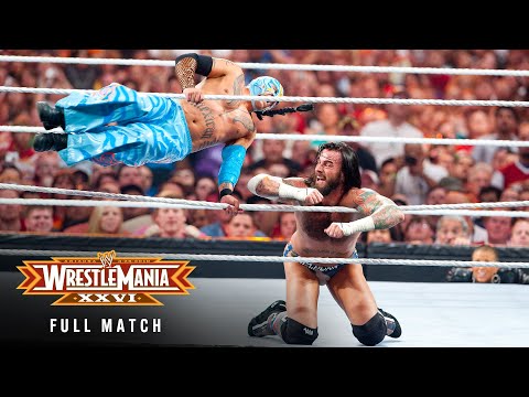 FULL MATCH: Rey Mysterio vs. CM Punk: WrestleMania XXVI