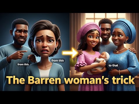 A Barren woman's trick; she played karma and got a child -CPKA Animations 