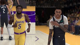 New Look Mavericks vs New Look Lakers