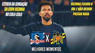 ESTREIA DA SENSAÇÃO DA COPA VOZINHA NO COLO COLO ! CRAQUE DE CABO VERDE FECHOU O GOL EM SUA ESTREIA