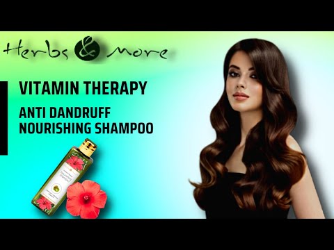 Vitamin Therapy Anti Dandruff Shampoo, For Hair, Packaging Size: 100ml