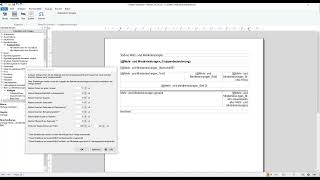 Ausgaben pflegen Abstände in Vorlagen anpassen