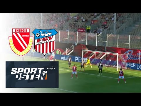 Die Tore: FSV Zwickau verliert bei Energie Cottbus | Sport im Osten | MDR