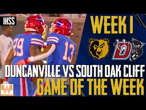 South Oak Cliff at Duncanville - 2023 Week 1 Football Game of the Week